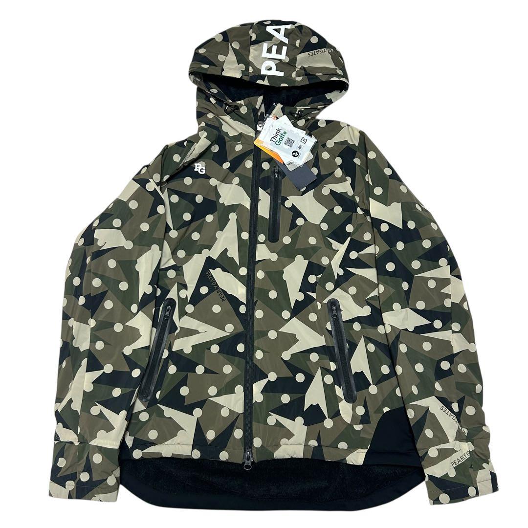 ほぼ未使用　PEARLY GATES セットアップ ジャケット スカート カモ柄