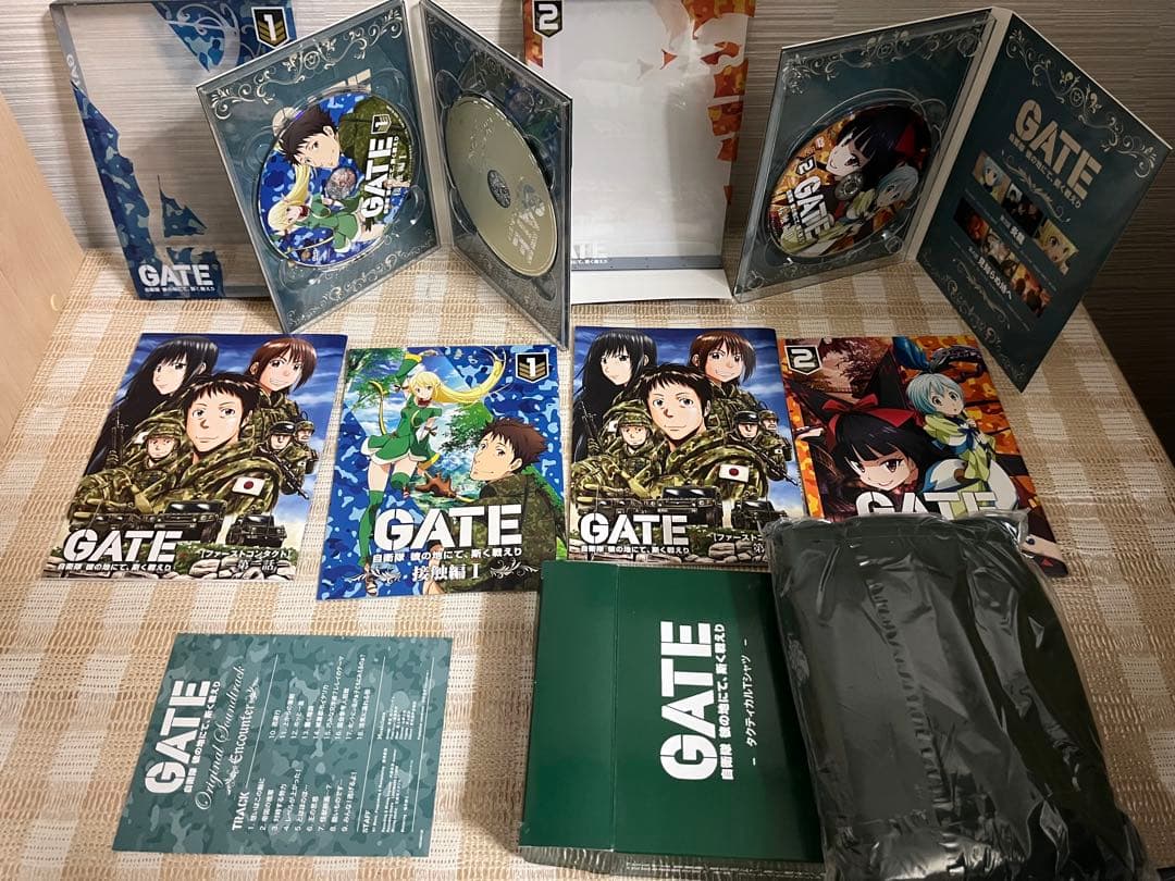 GATE 自衛隊 彼の地にて、斯く戦えり　初回生全12巻セット　DVD