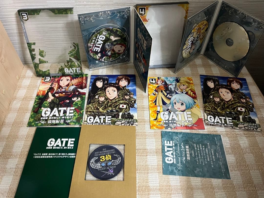 GATE 自衛隊 彼の地にて、斯く戦えり　初回生全12巻セット　DVD