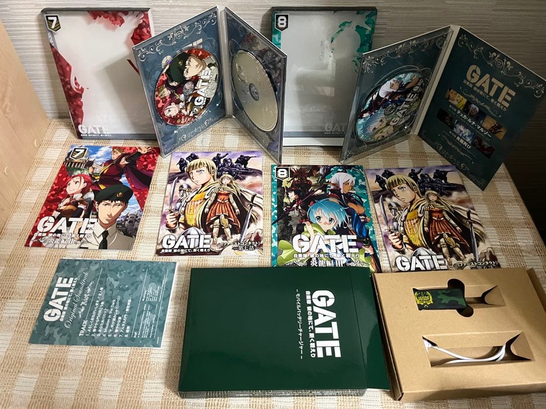 GATE 自衛隊 彼の地にて、斯く戦えり　初回生全12巻セット　DVD