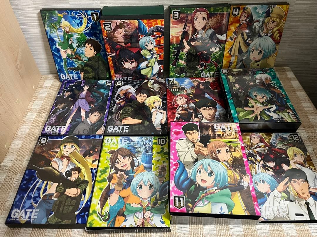 GATE 自衛隊 彼の地にて、斯く戦えり　初回生全12巻セット　DVD