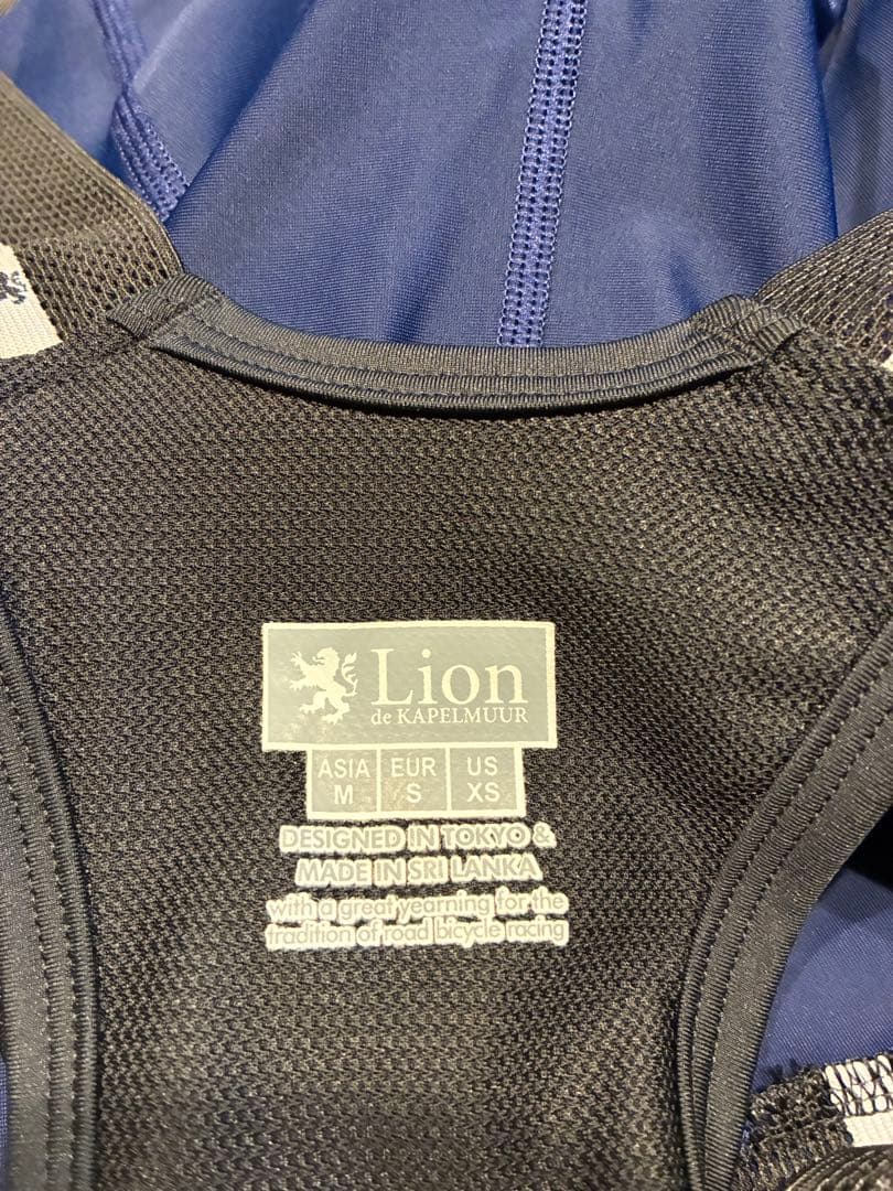 【再値下げ】KAPELMUUR ビブショーツ　クロスオーバー2　ゴールドパッドM