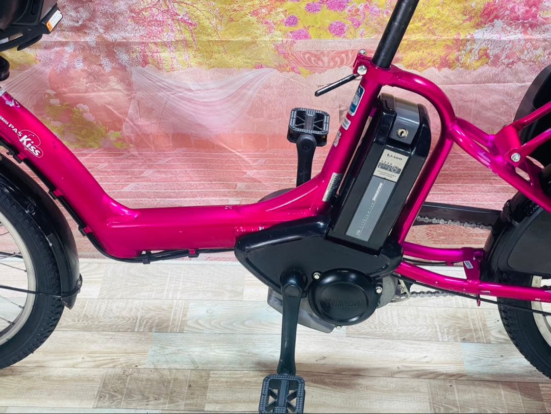 ZK3371 電動自転車 ヤマハ パスキス 子供乗せ 20インチ 送料無料