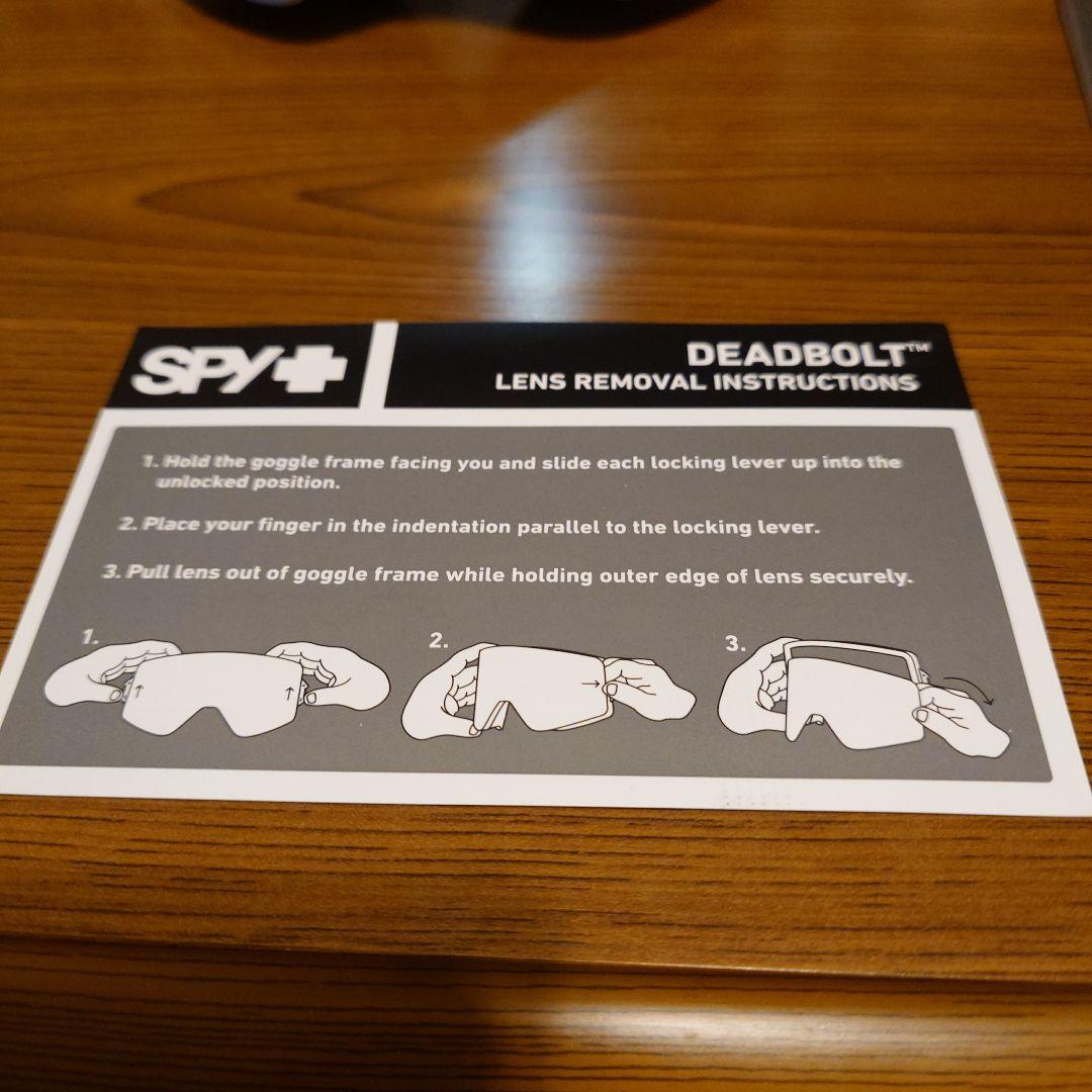 24-25 SPY Marauder SE スノーゴーグル