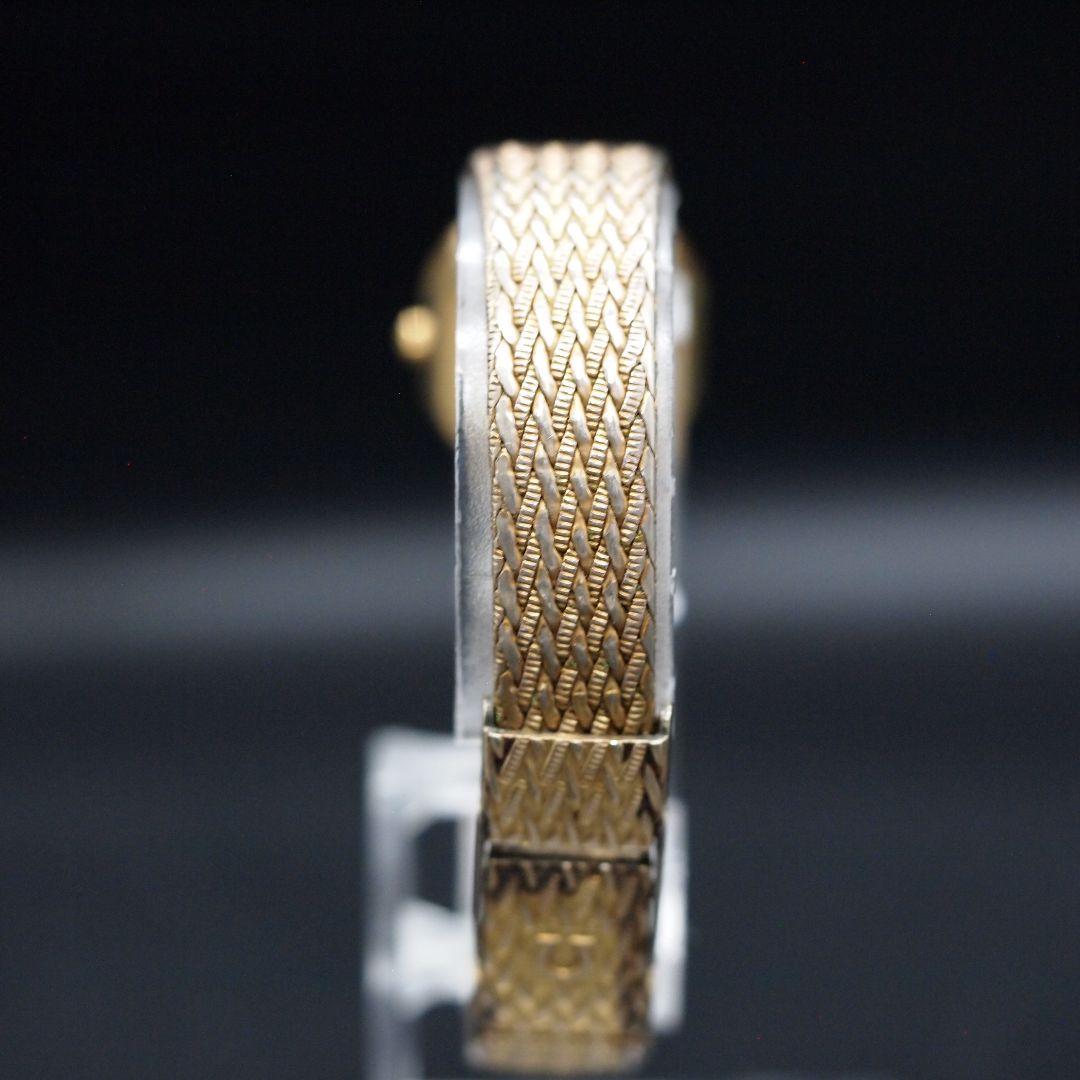 オメガ デヴィル 10K RGP ゴールド文字盤 レディース 手巻き 不動