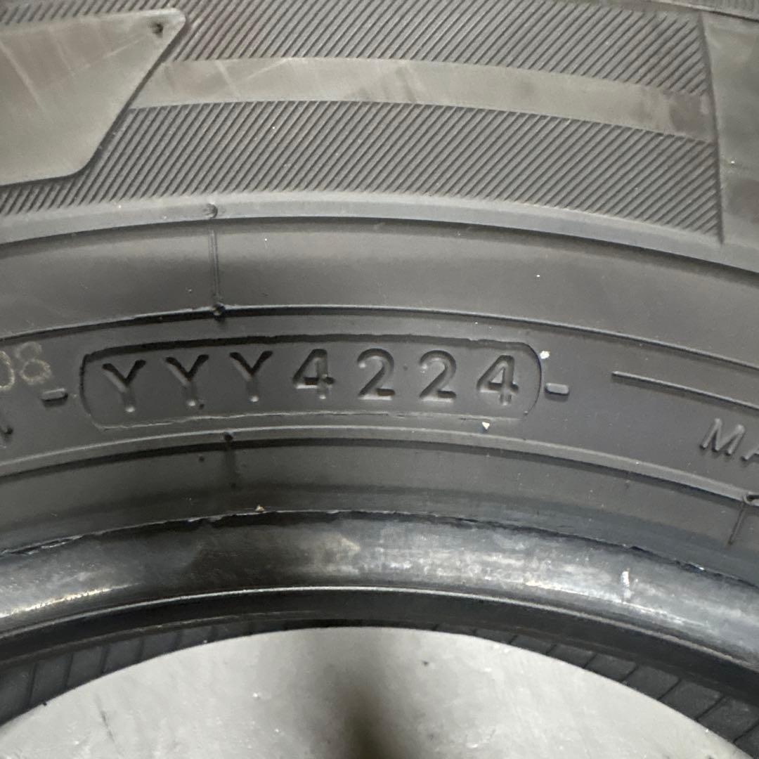 YOKOHAMA 2024年製　新車外しタイヤ4本　軽トラ軽バン
