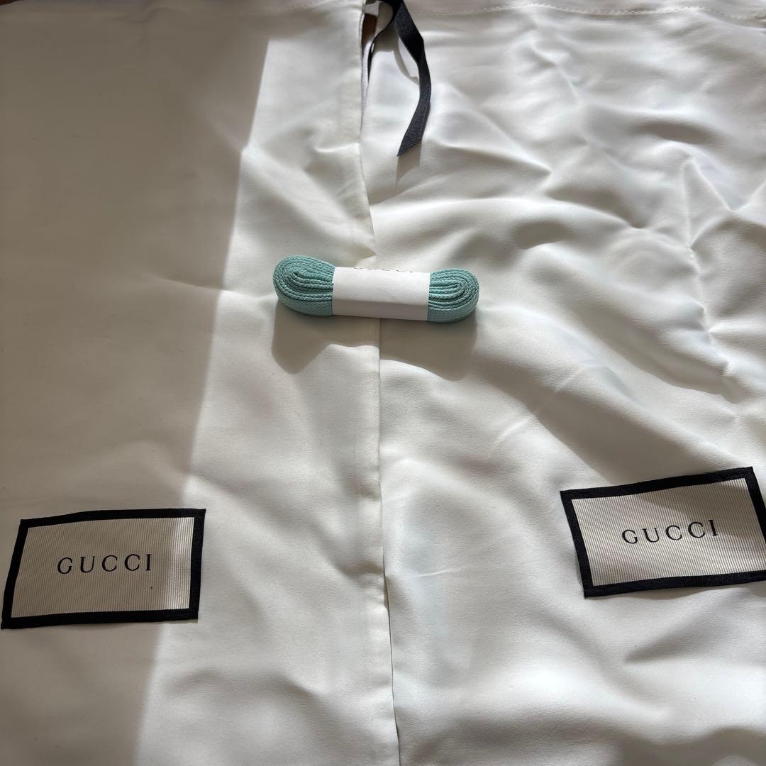 リGUCCI ミントグリーン スニーカー　新品　24センチ