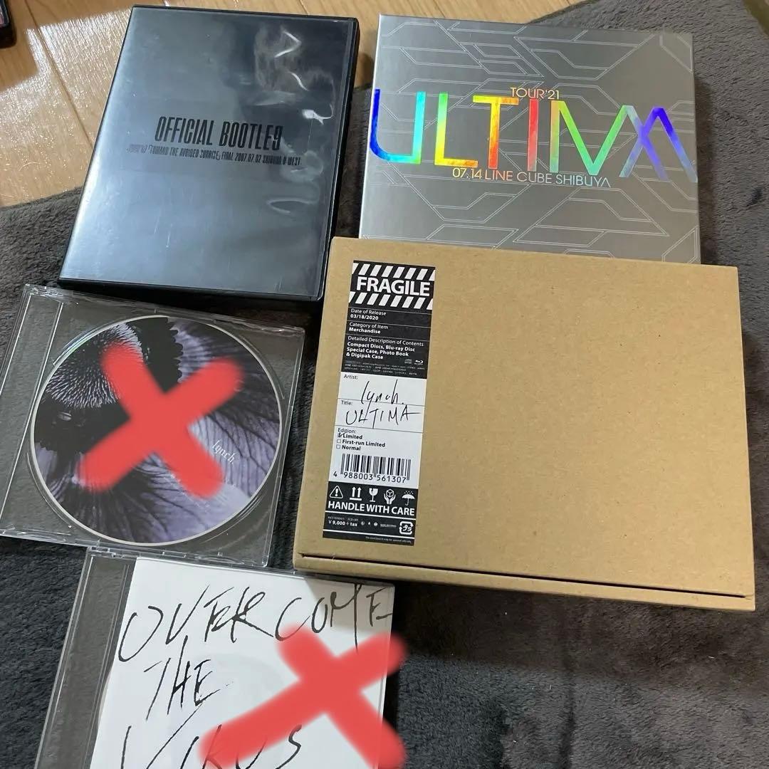 lynch. リンチ 音源まとめ売り バンド V系 CD DVD BluRay