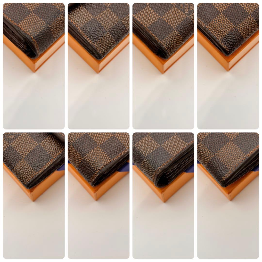 【鑑定済み】ルイヴィトン✨ダミエ 長財布 10枚✨ポルトフォイユサラ