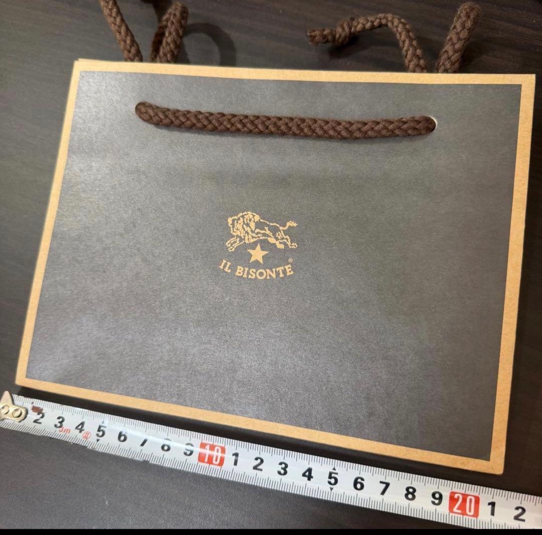 【新品未使用】イルビゾンテ キーケース グレー　ショッパーセット