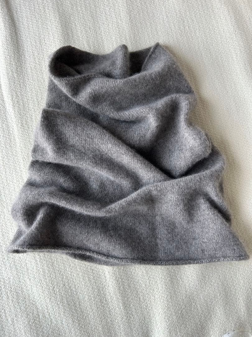 evameva vieエヴァムエヴァ/カシミヤループストール/マフラー