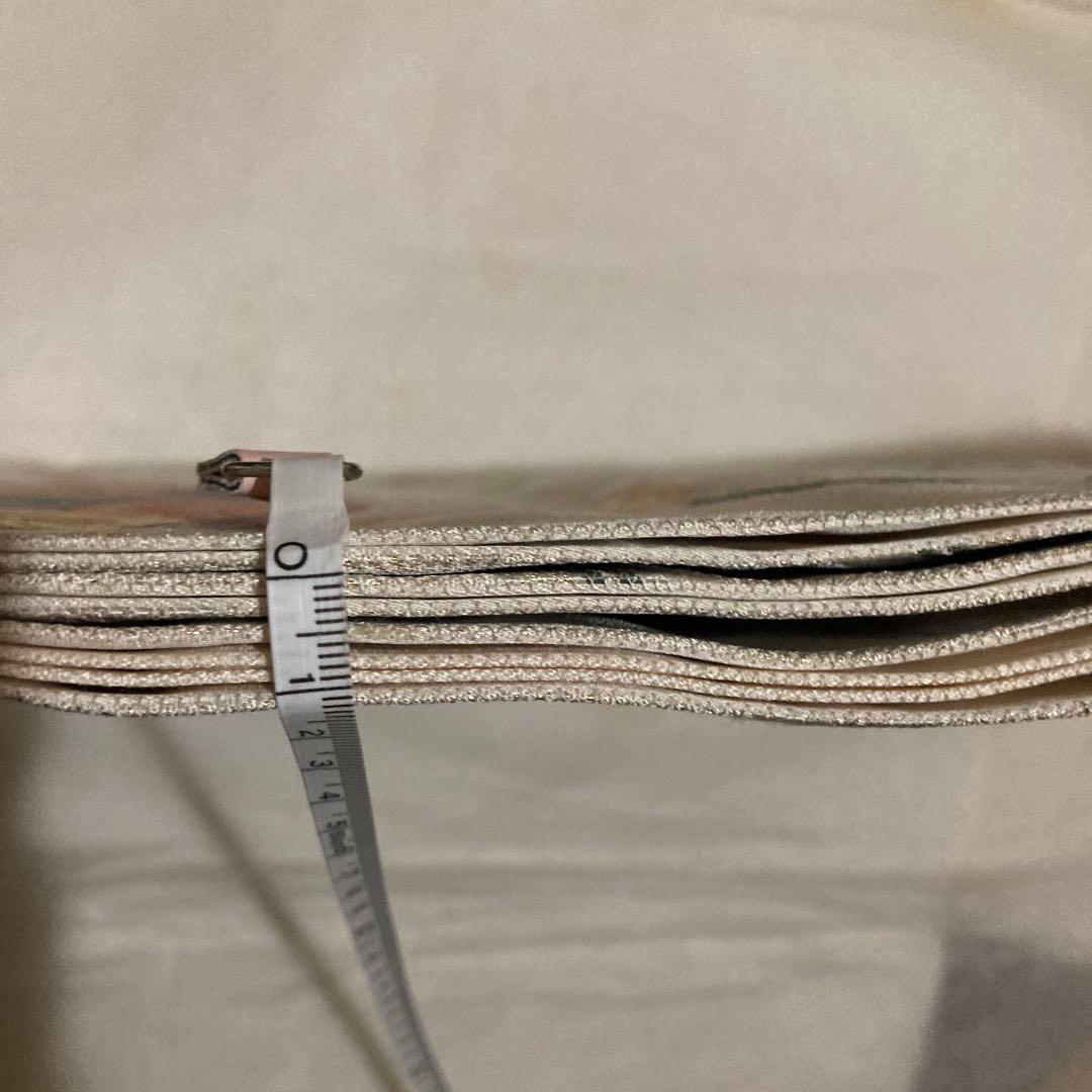 花柄刺繍の伝統的な和装用帯　成人式　結婚式