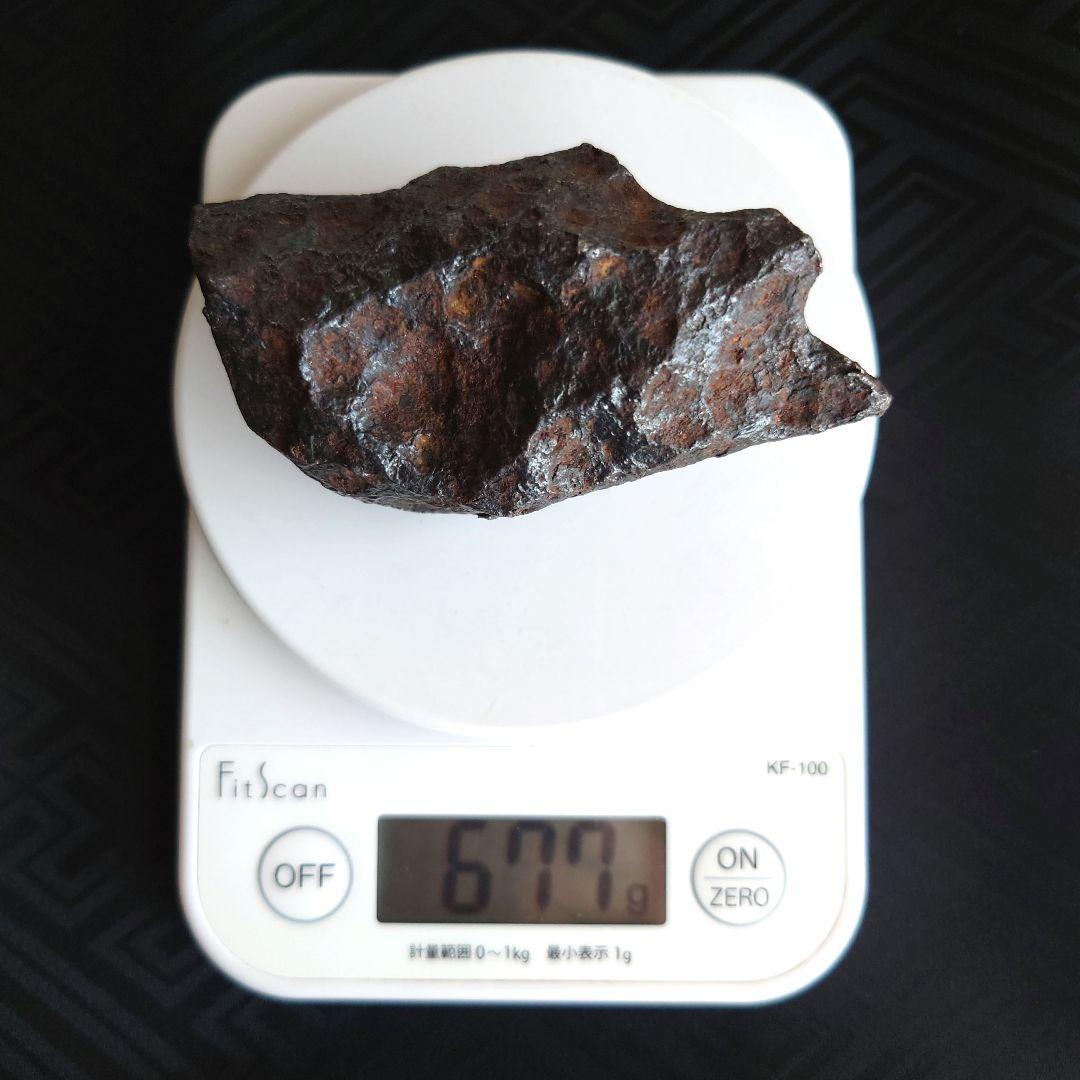 鉄隕石【カンポ・デル・シエーロ】Meteorite 原石 677g