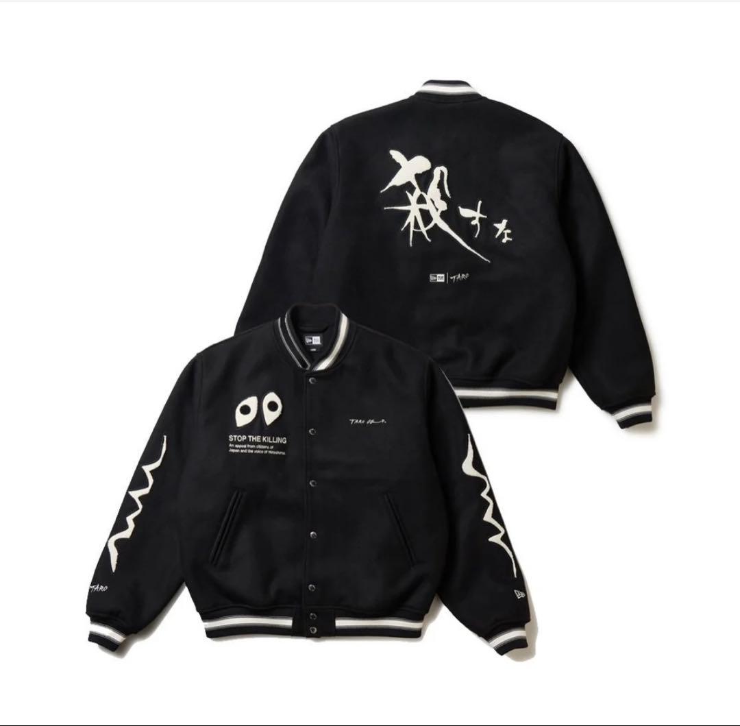 バ*ラ様 NEW ERA メルトン ヴァーシティジャケット 岡本太郎 スタジャン