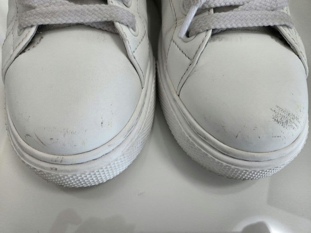 PRADA プラダ MILANO レザースニーカー ホワイト 35