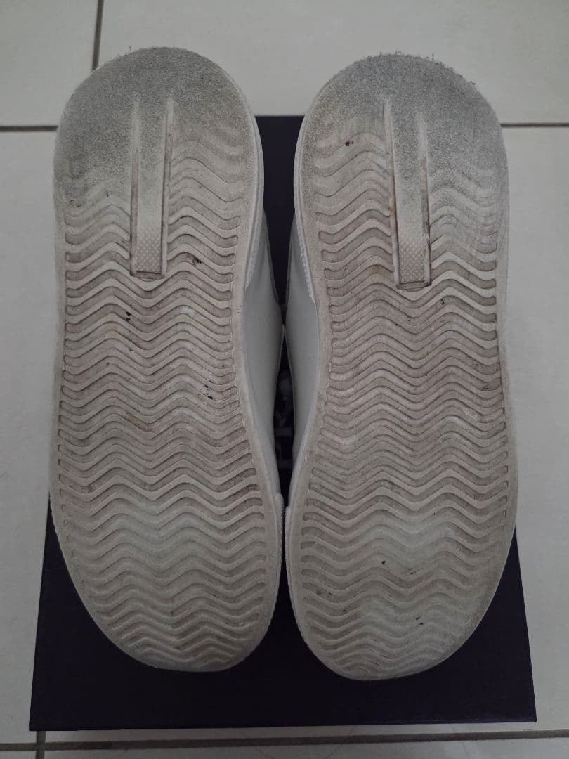 PRADA プラダ MILANO レザースニーカー ホワイト 35