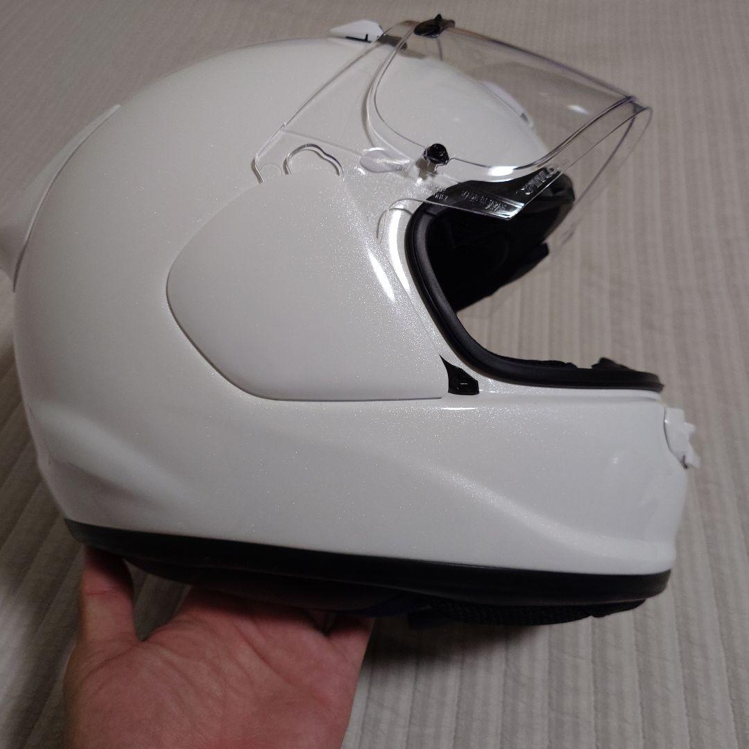 美品Arai アストロgx　グラスホワイトXL　プロシェード等付