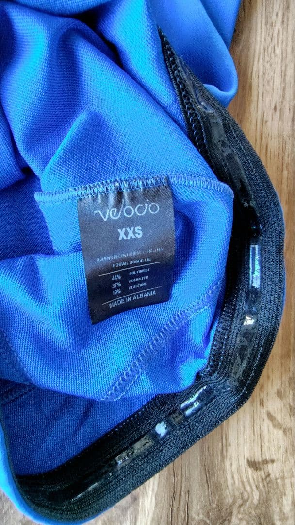 Velocioヴェロシオ レディースサーマル長袖サイクルジャージ XXS