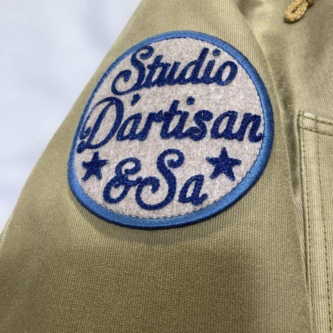 【極美品】ステュディオ ダルチザン ヘビーコットンツイルＢ－9フライトジャケット