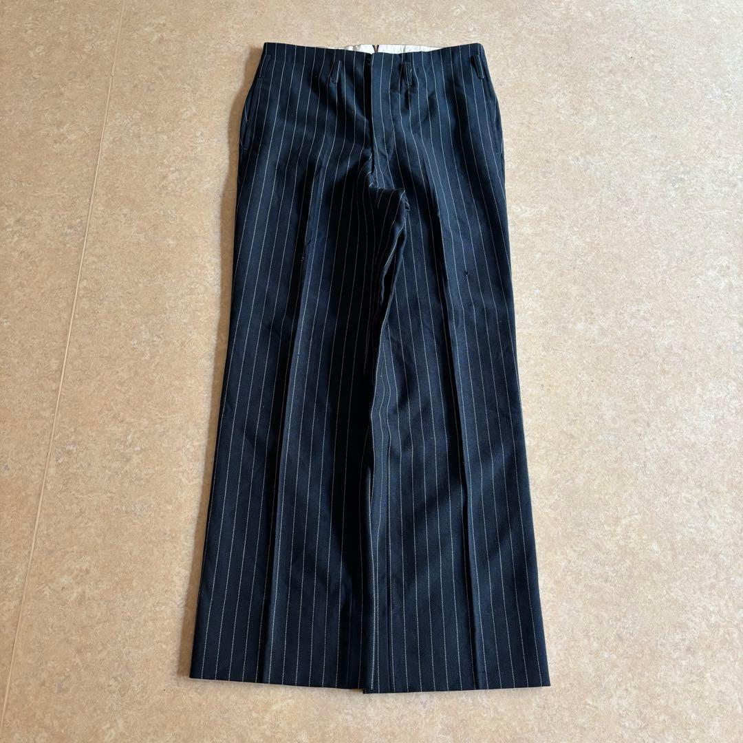 は*れ様 60s ストライプ　ウールスラックス　TALON