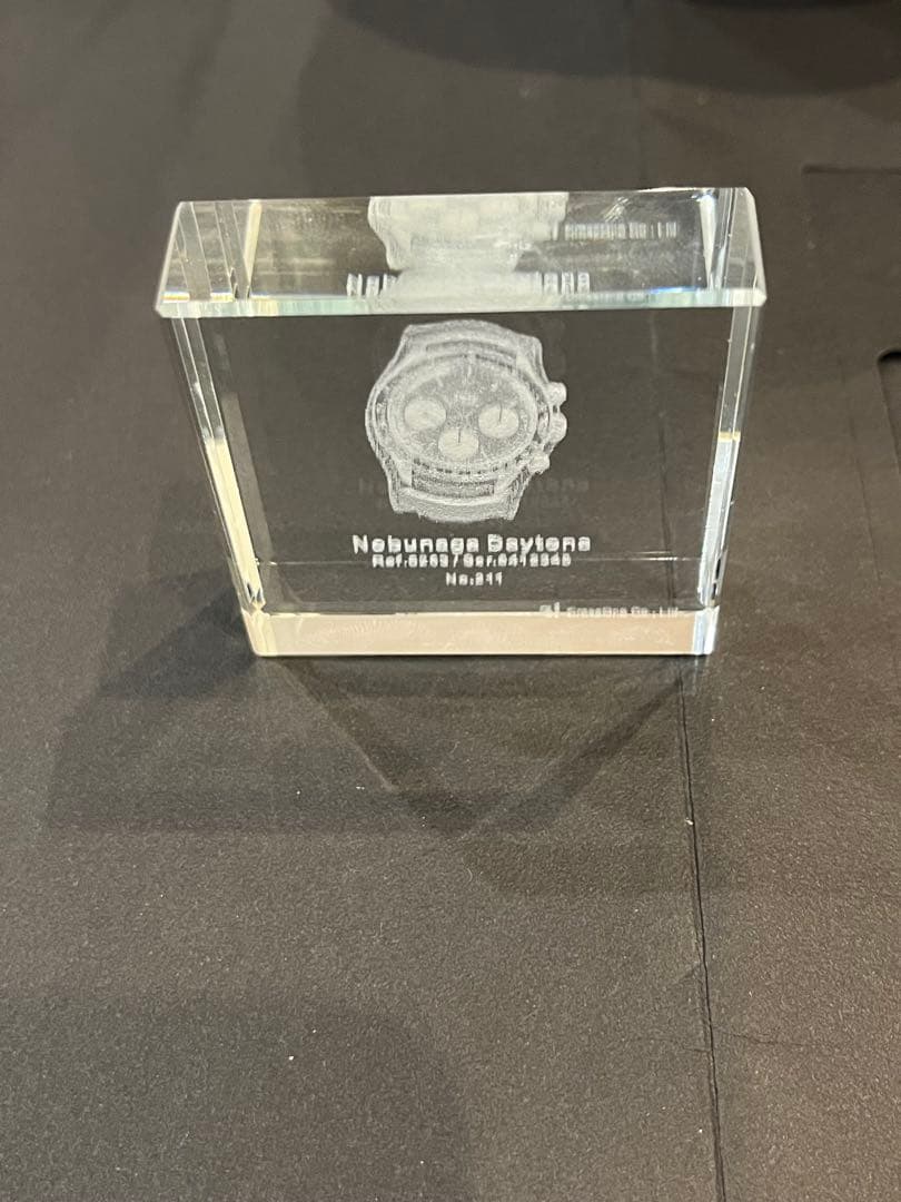 信長デイトナオリジナルクリスタル