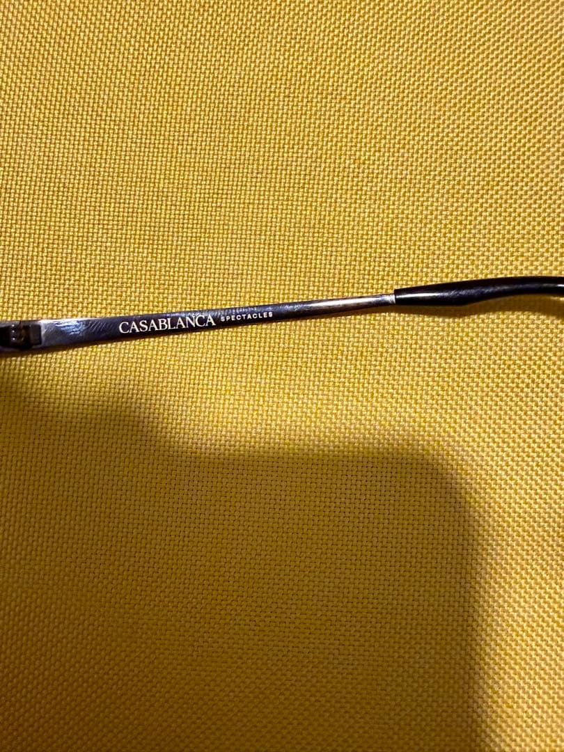 お*め様 Mr.CASANOVAサングラス ブルー ケース付き オークション出品