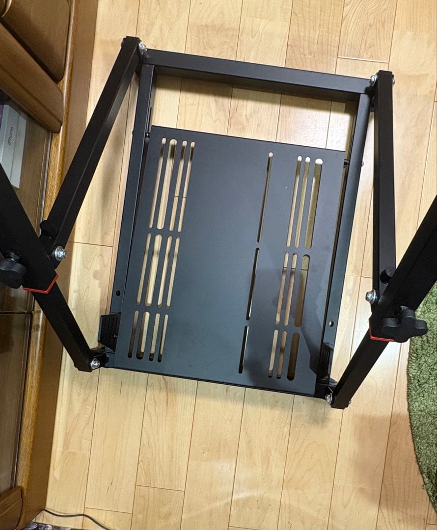 レーシングホイールスタンド ギアシフター用マウント～