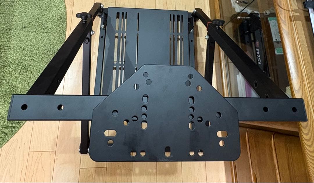 レーシングホイールスタンド ギアシフター用マウント～