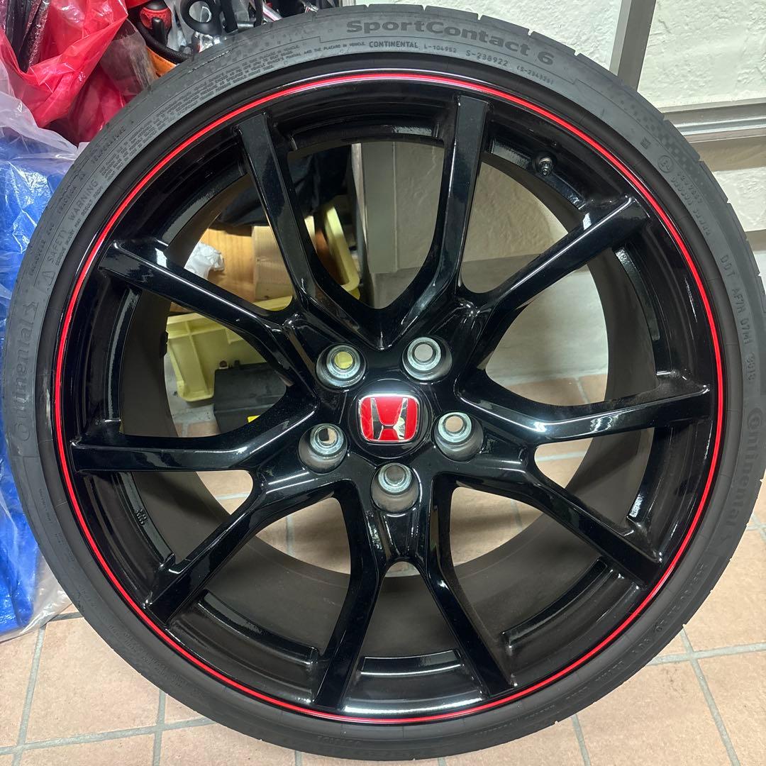 美品　シビックタイプR(FK8) 純正ホイール　タイヤ　ホイール