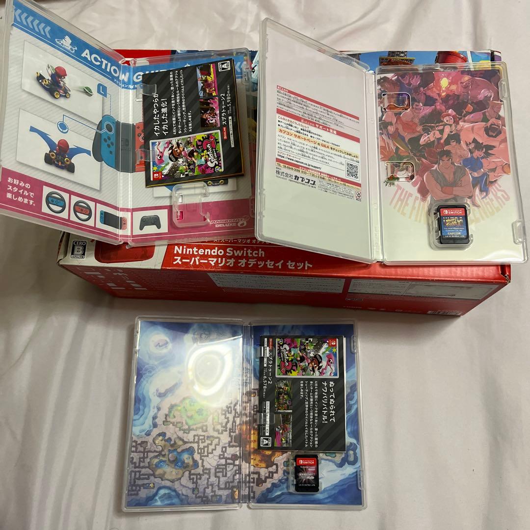 作確認済Nintendo Switchスーパーマリオオデッセイセット@ソフト