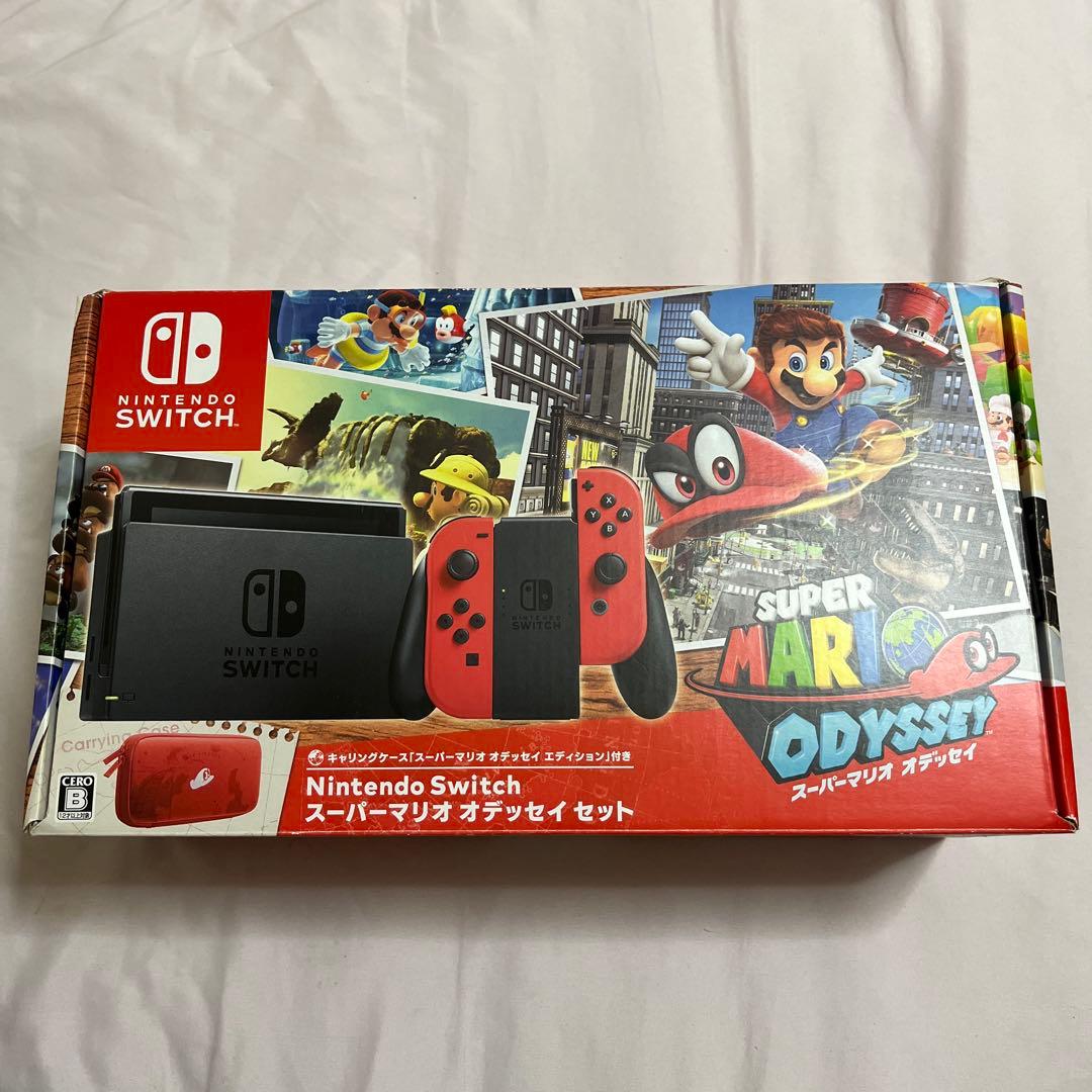 作確認済Nintendo Switchスーパーマリオオデッセイセット@ソフト