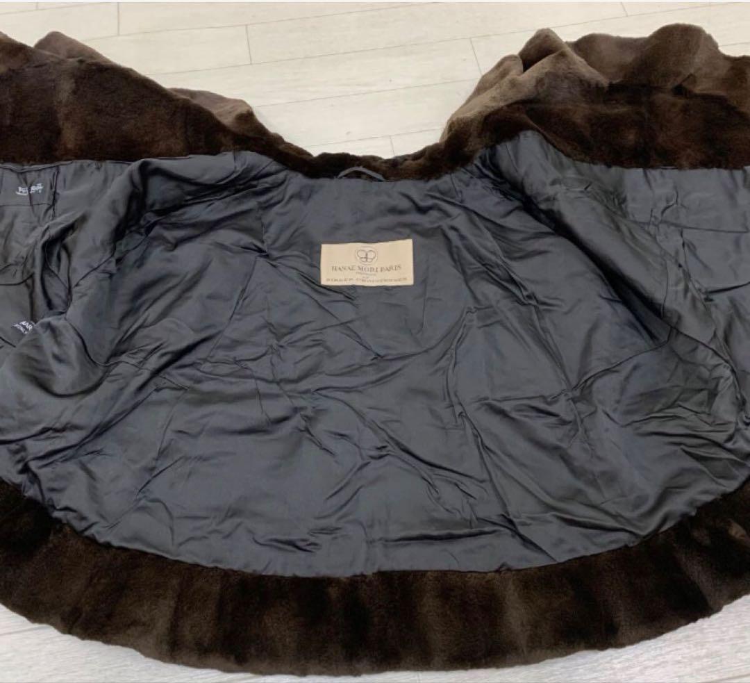 HANAE MORI シェアードミンクケープ