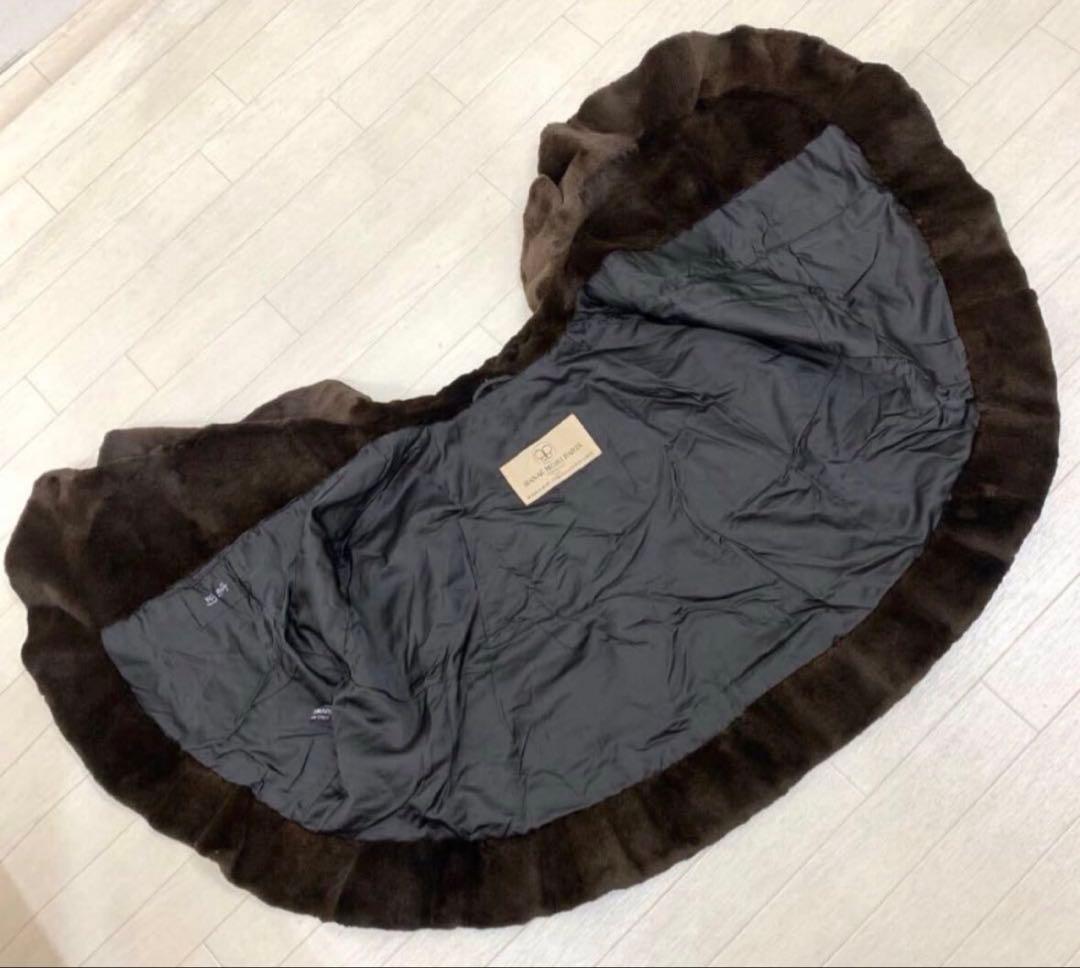 HANAE MORI シェアードミンクケープ