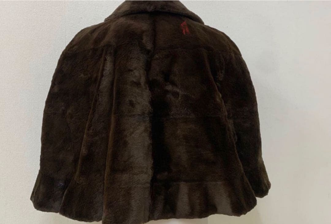 HANAE MORI シェアードミンクケープ