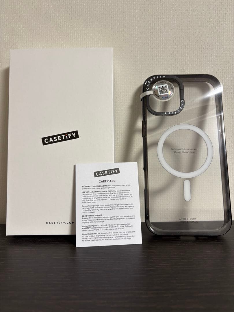 CASETiFY iPhone 16Plus インパクトリングスタンドケース