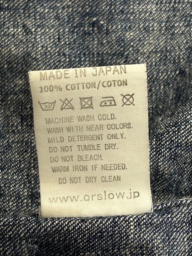 orslow ／ 1950 denim coverall