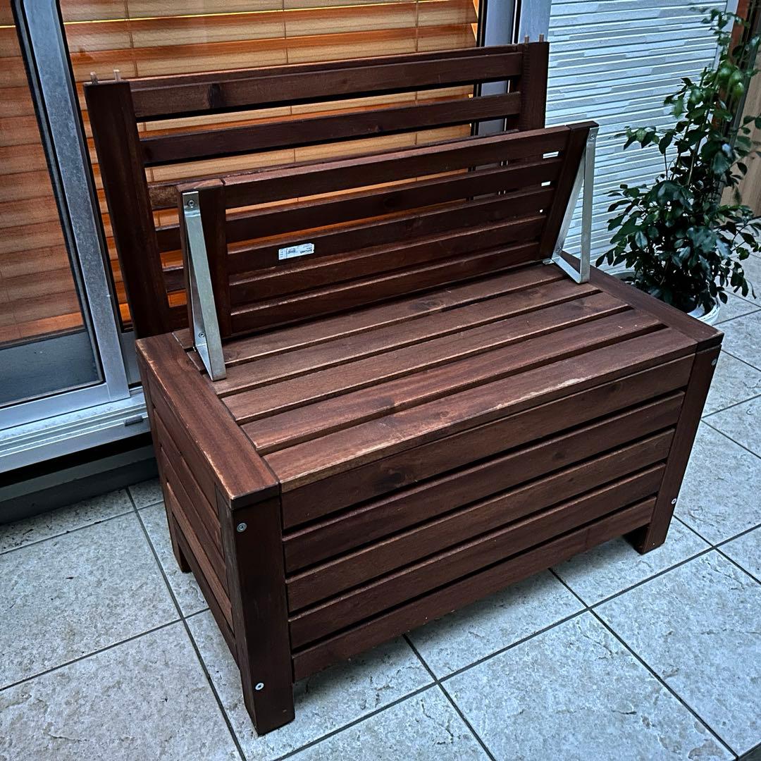 IKEA APPLARO 収納ベンチ＋ウォールパネルセット