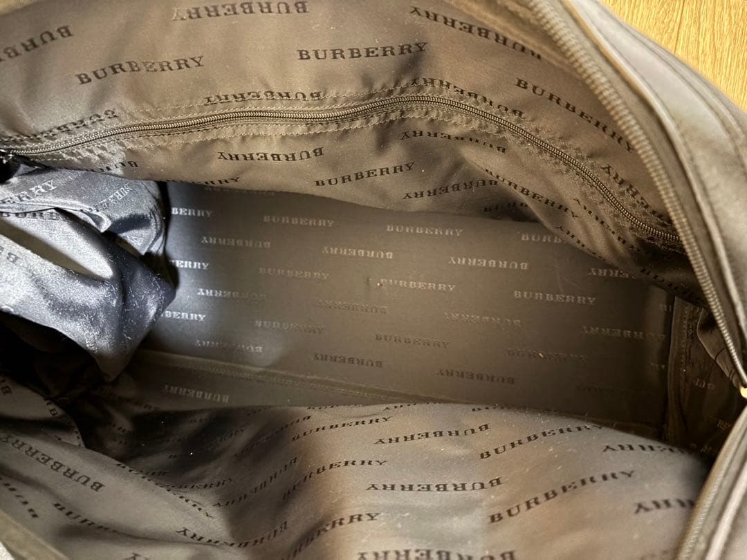 美品　BURBERRY バーバリー　ゴルフ用ボストンバッグ　大容量メンズブラック