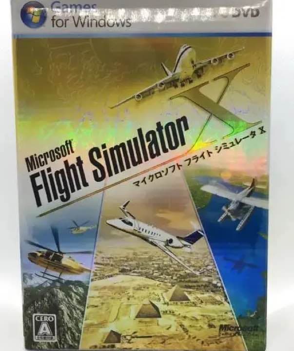 【希少品】Microsoft Flight Simulator X/日本語版