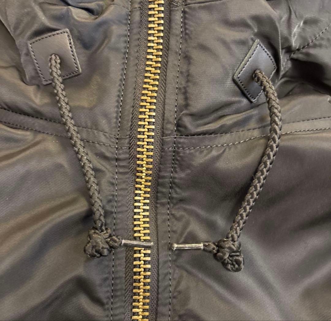 Supreme Hooded MA-1 ジャケット L 黒