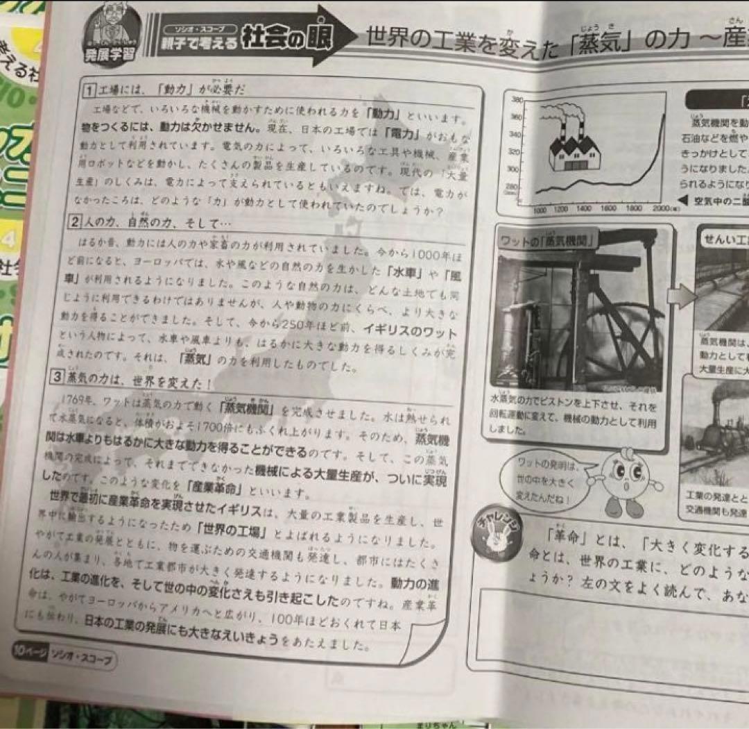 サピックス小4 社会デイリー2021年度版01-36 通常授業テキスト1年分です