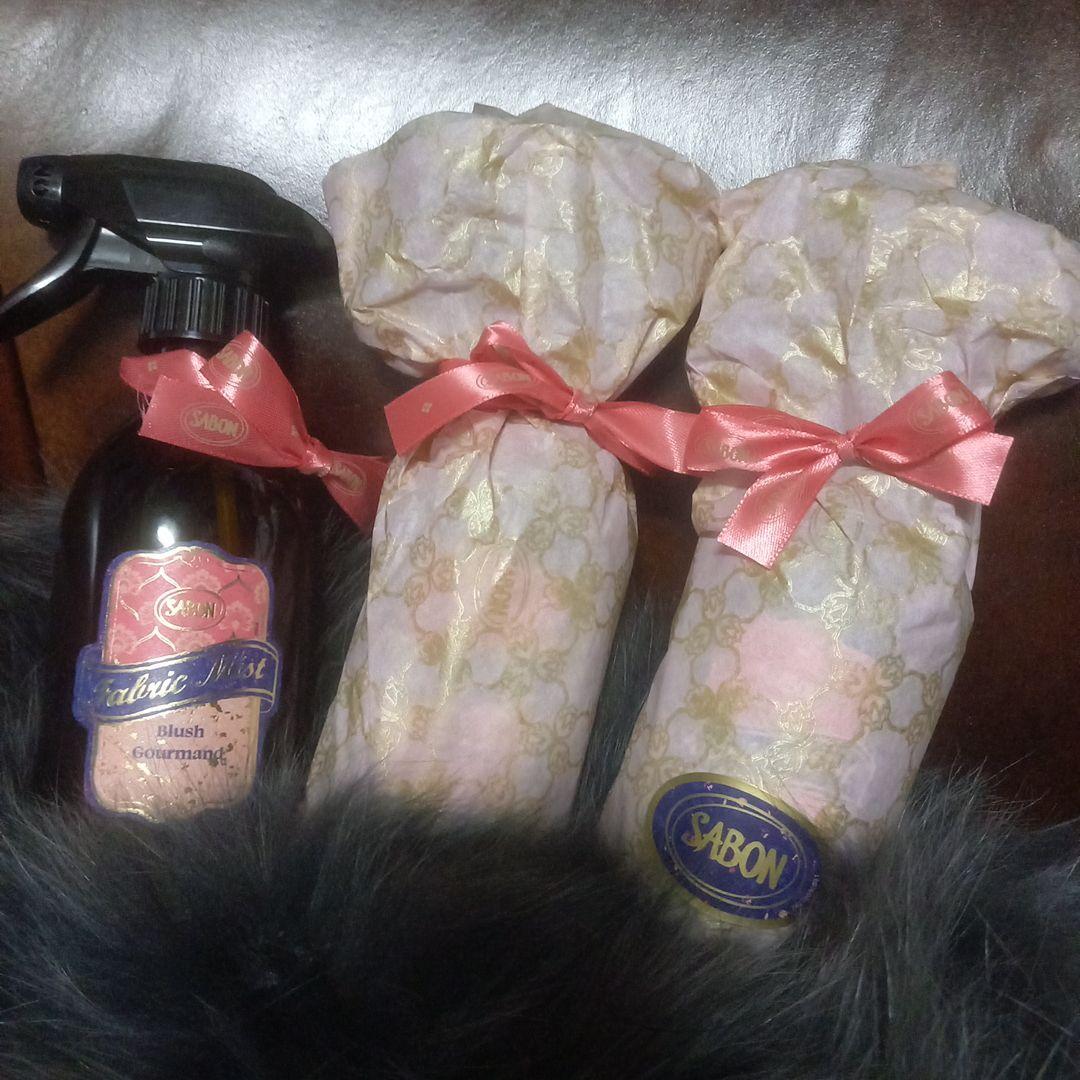 【限定】SABON Fabric Mist Blush Gourmand