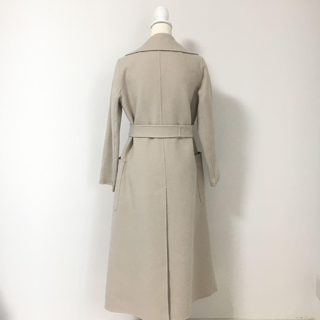 近年美品　MaxMara マックスマーラ　クチートアマーノ　ベルト　コート