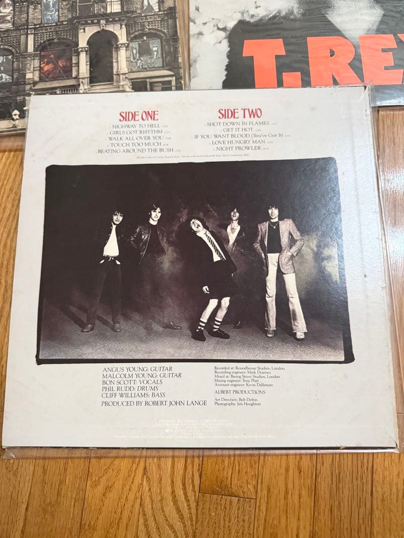 見本盤 AC/DC 地獄のハイウェイ レコード