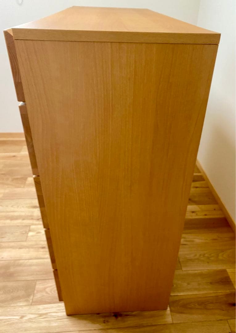 チェスト　天然木アルダー材　ベルメゾン