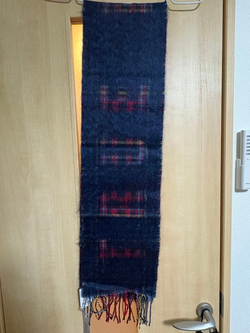 インポート Vivienne Westwood チェック柄マフラー