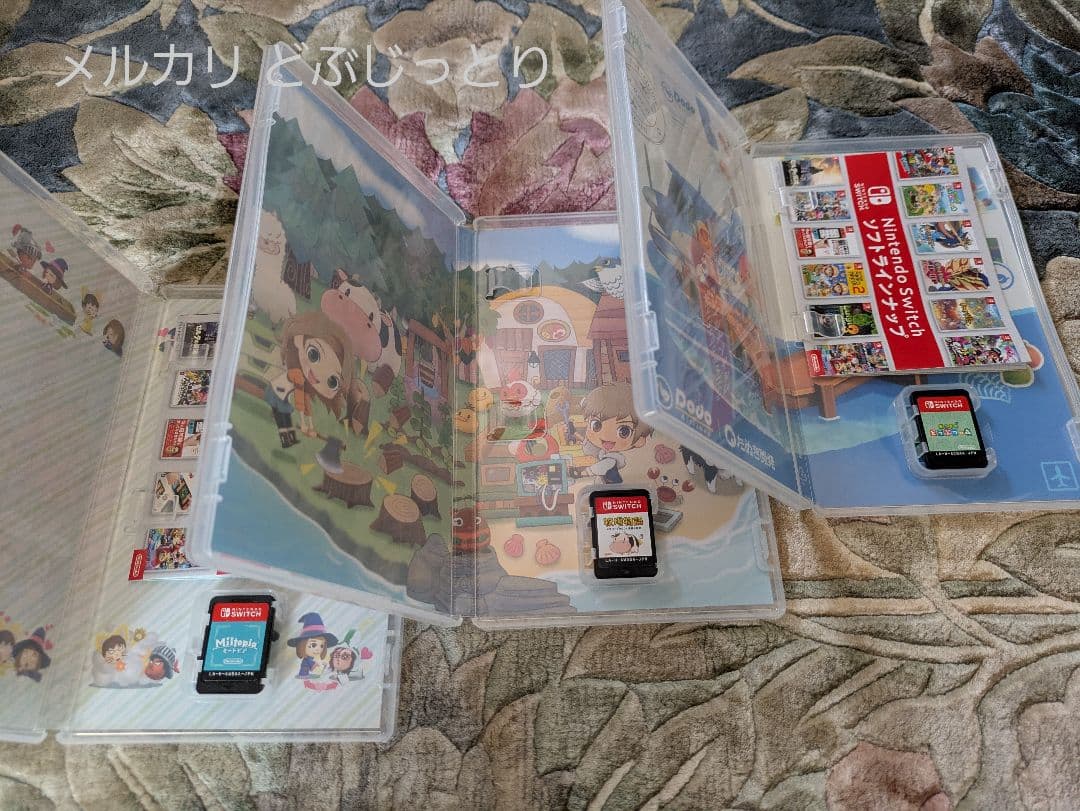 Switchソフト amiiboカード ドンチャン サンリオ シール
