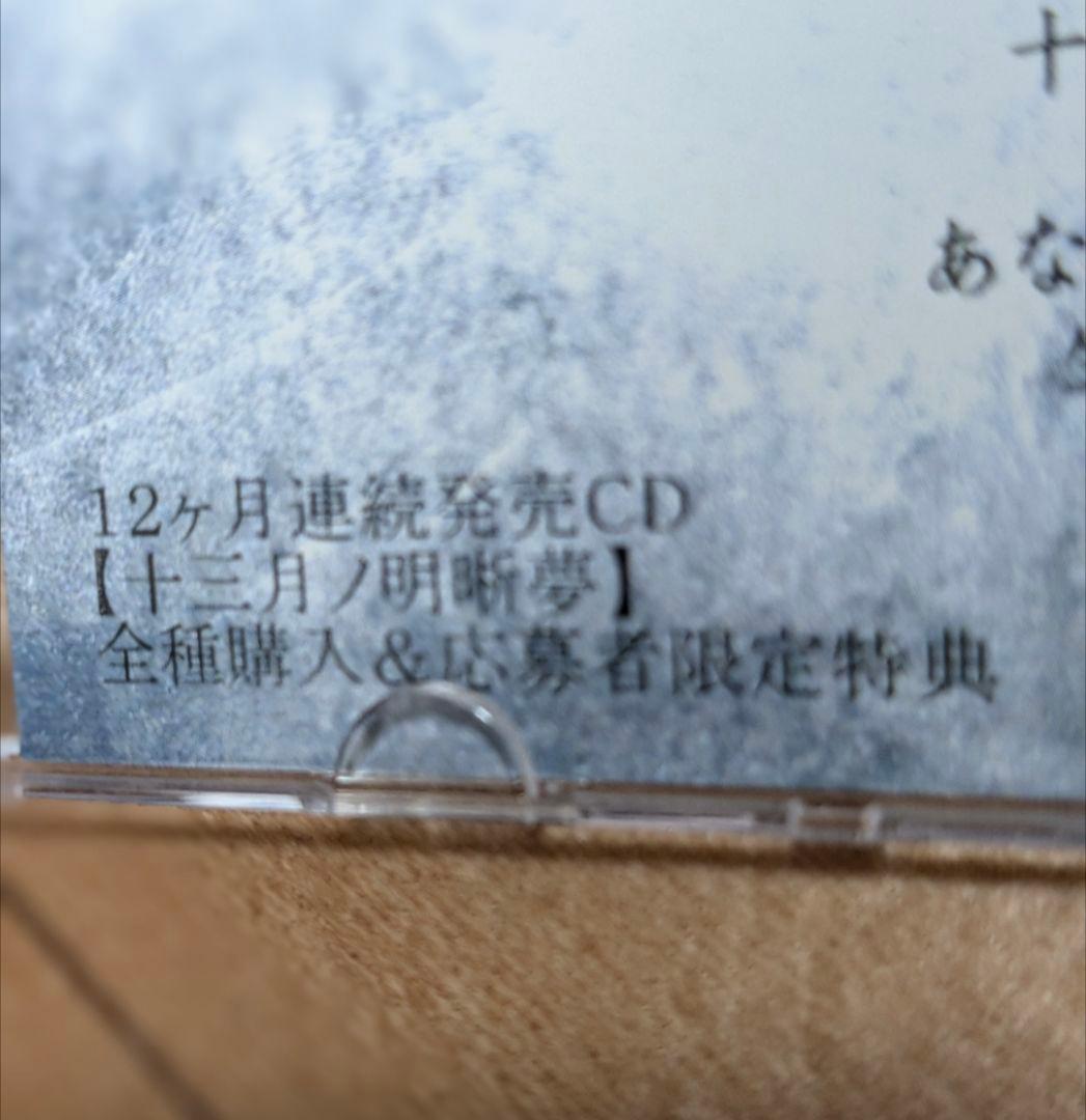 美品/レア/Crucifixion 十三月ノ明晰夢 第十三夜「十三月ノ明晰夢」