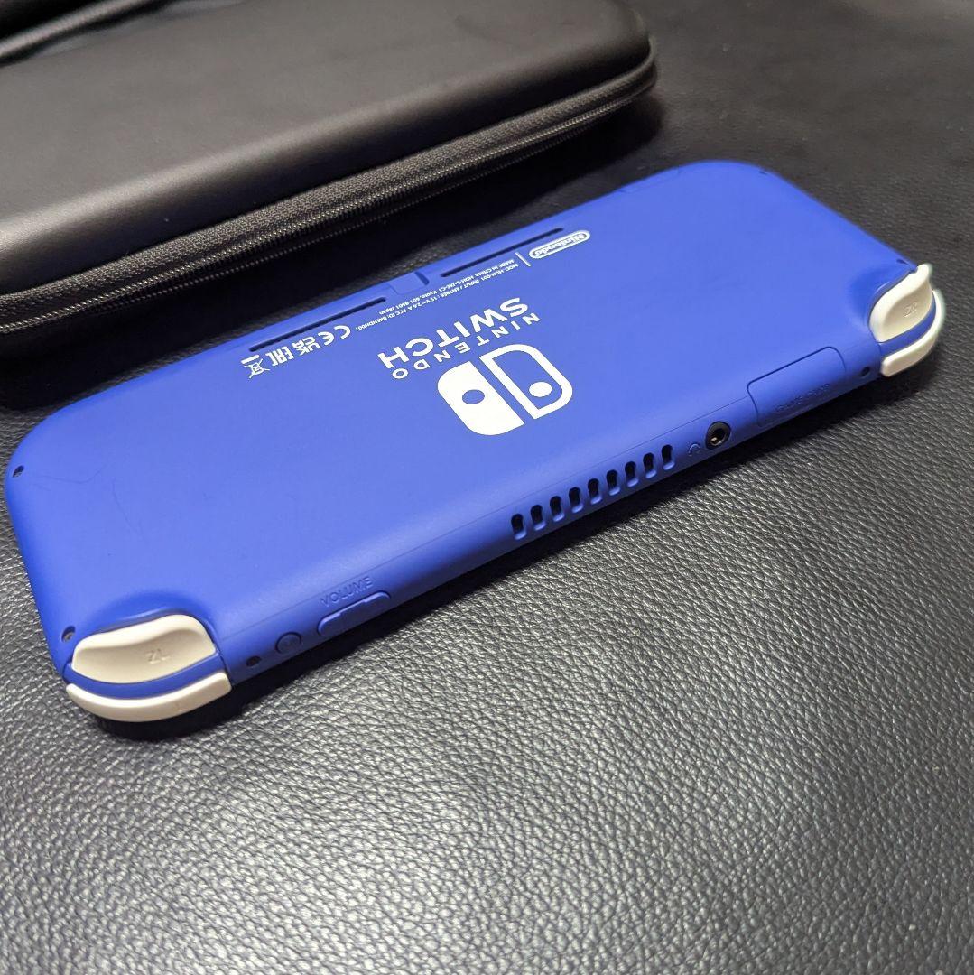 Nintendo Switch Lite 青 本体 + 充電器 + ケース