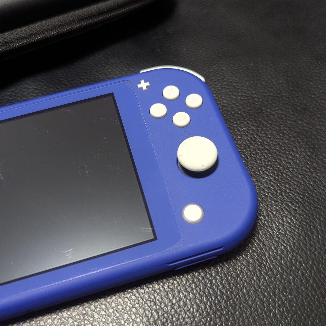 Nintendo Switch Lite 青 本体 + 充電器 + ケース